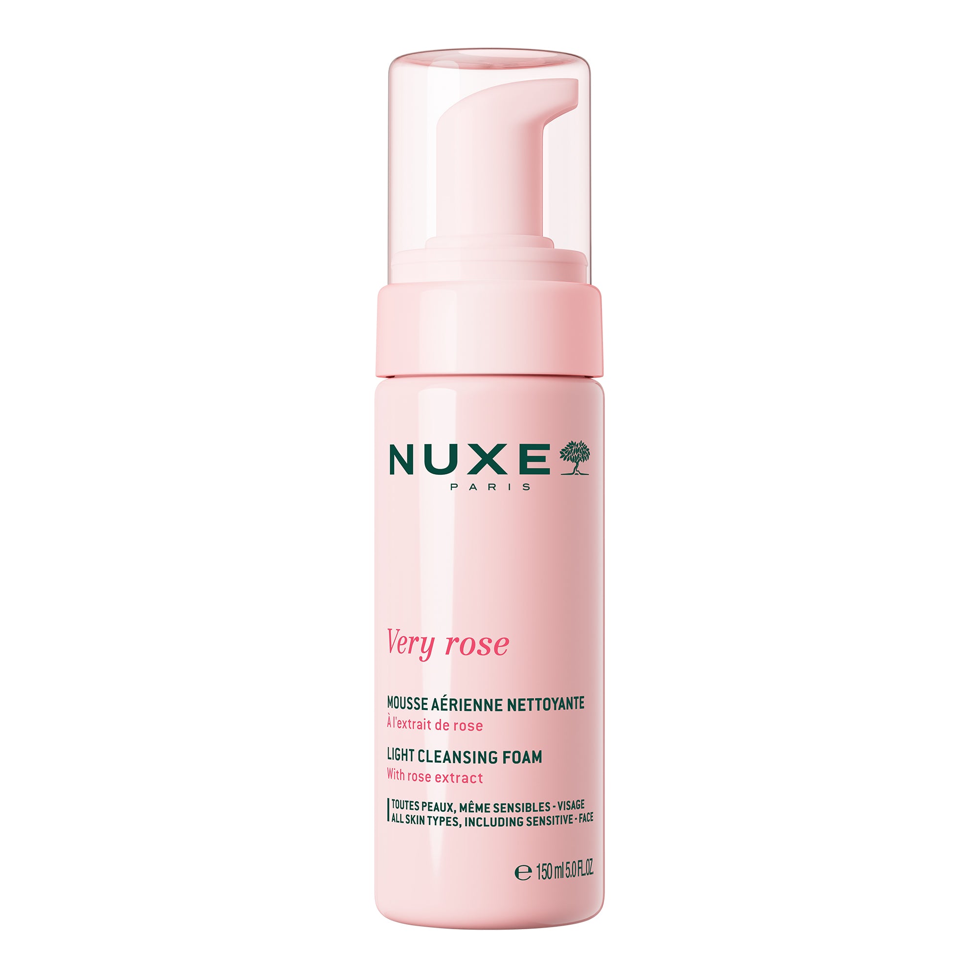 Light cleansing foam