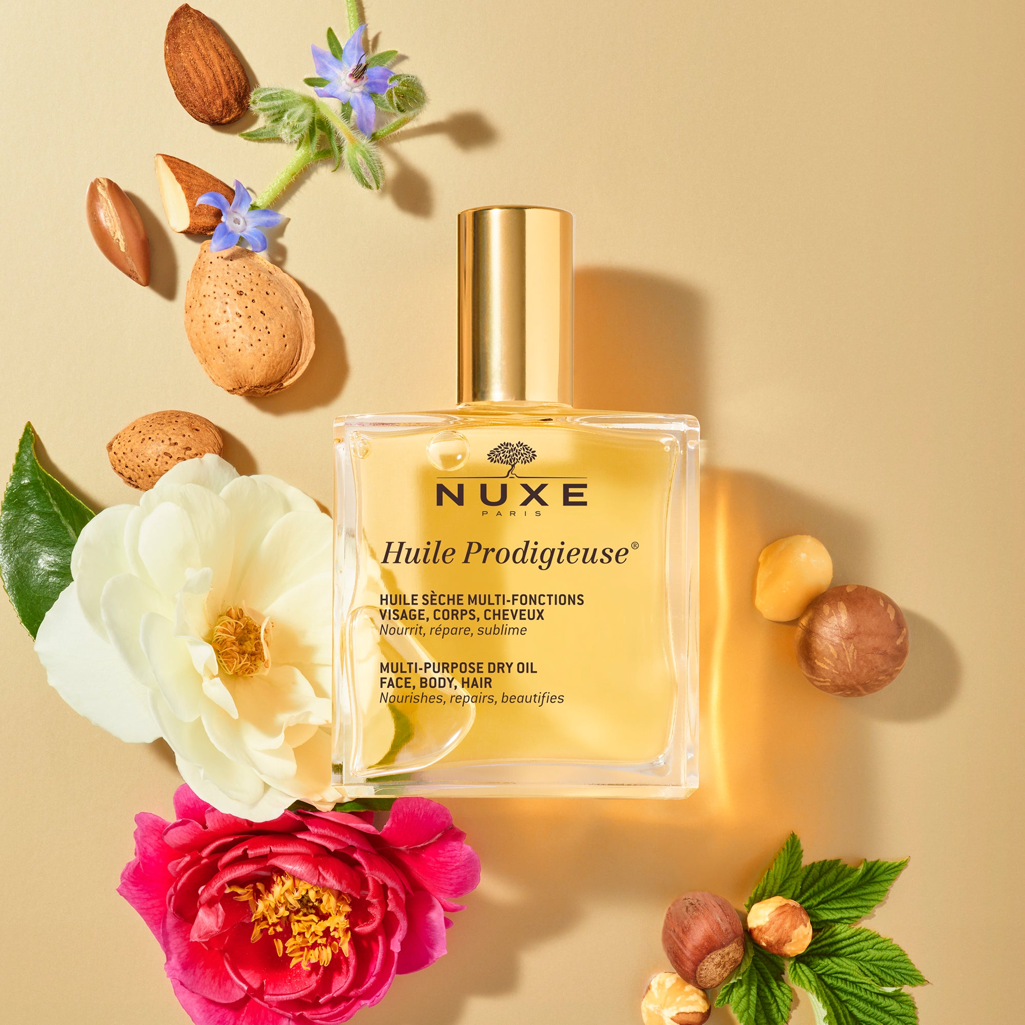 Nuxe multi purpose popular set oil