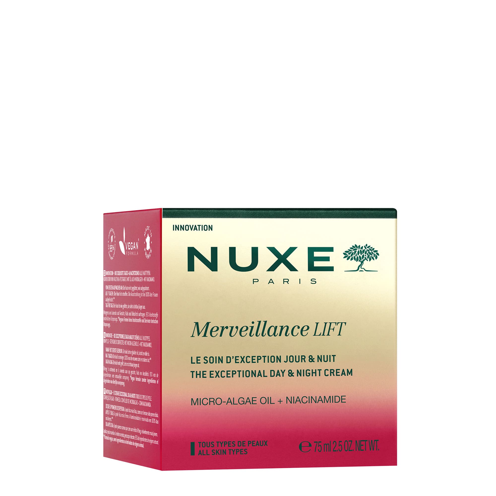The Exceptional Day & Night Cream 75ml, Merveillance Lift | NUXE