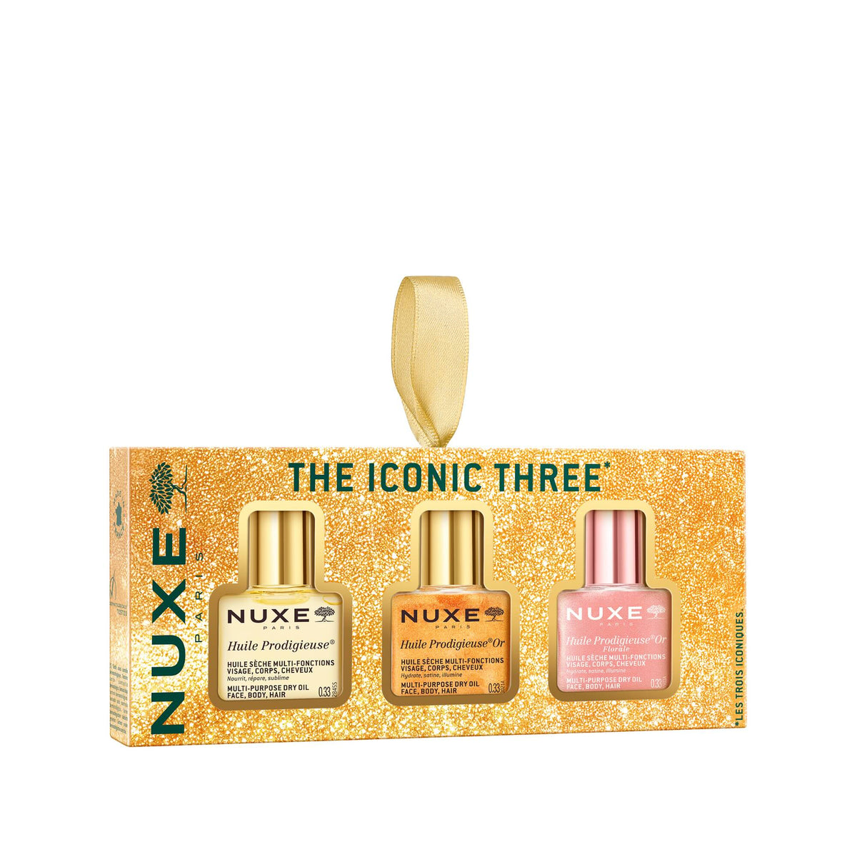 Huile Prodigieuse® The Iconic Three Christmas Gift Set