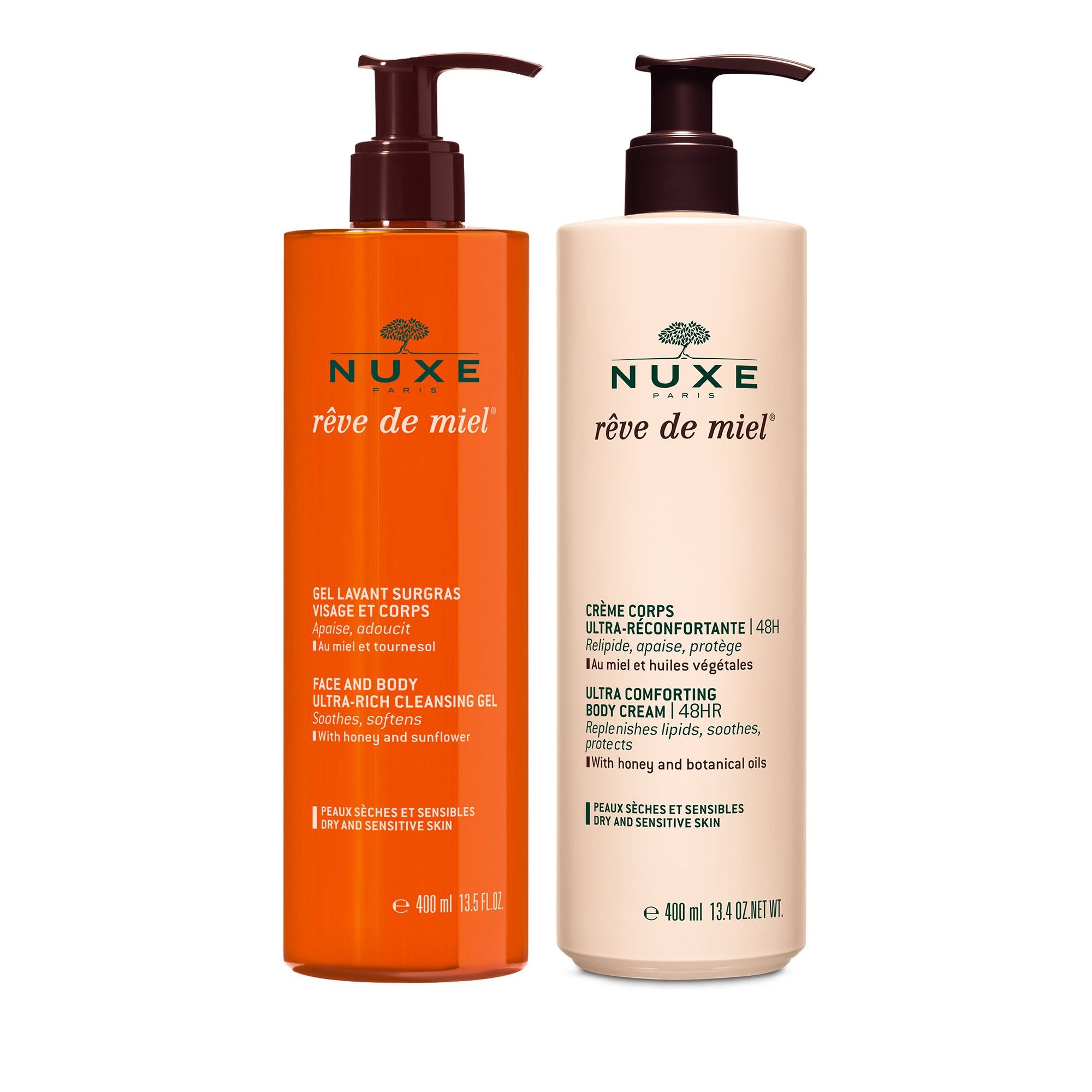 Rêve de Miel Duo Cleansing Gel & Body Cream